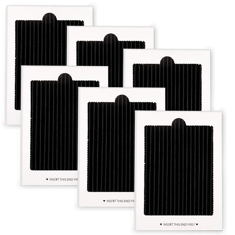 SEISSO Refrigerator Air Filter Replacement 6 Pack - Carbon Activated Filter Compatible with Frigidaire & Electrolux Pure Air Ultra Reduce Odors for EAFCBF, PAULTRA, RAF1150 242061001,242047801, 242047804 - Image 1